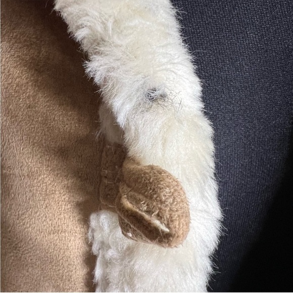 Coldwater Creek Faux Suede and Sherpa Winter Jacket - Picture 10 of 10